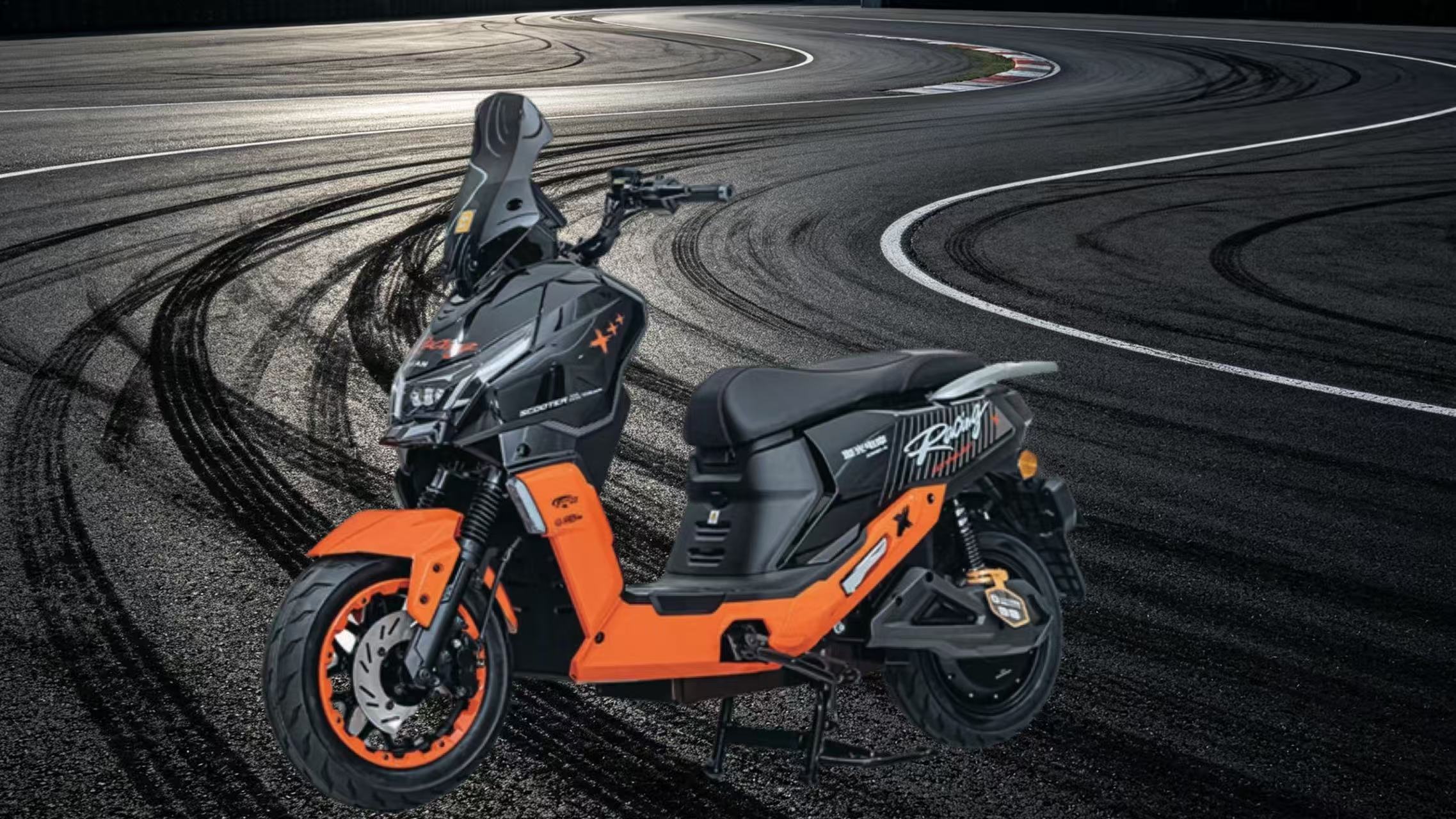 Sport high speed electric motorcycle, powerful two wheel electric motorbike for road travel